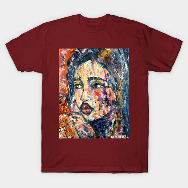 Portrait T-Shirt by amoxes